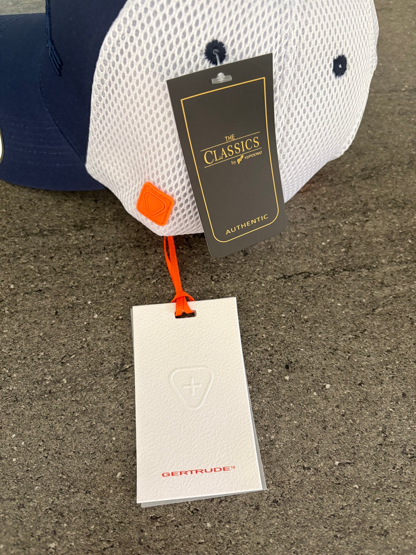 Casquette G bleu marine