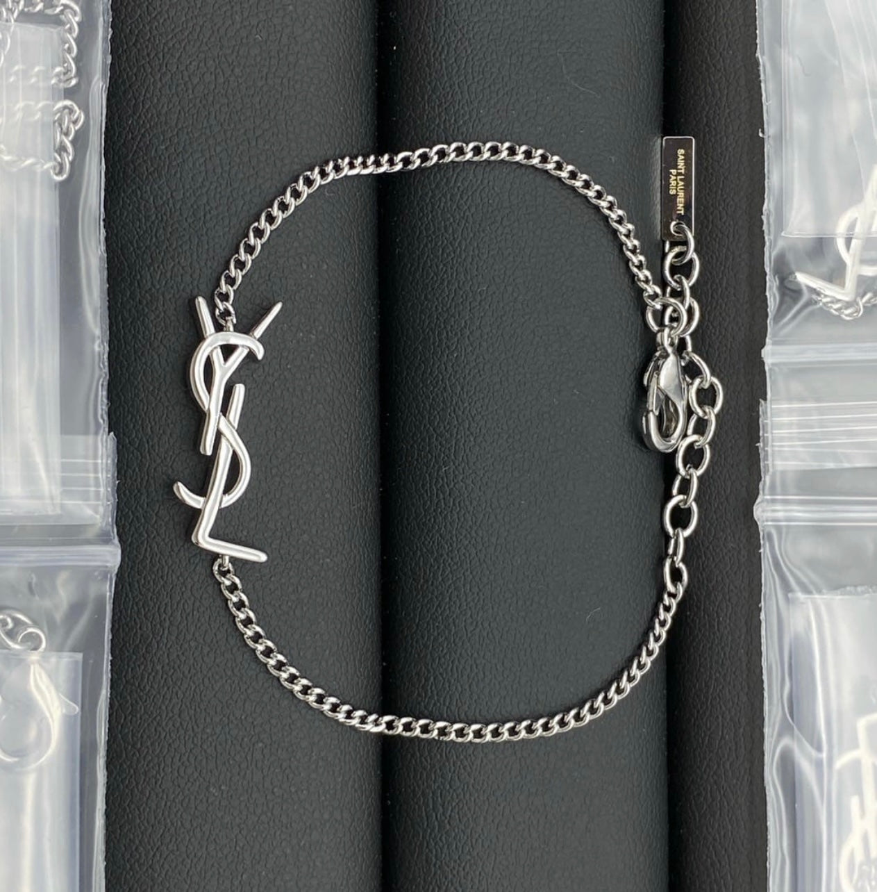 Bracelet Ysl argenté #2