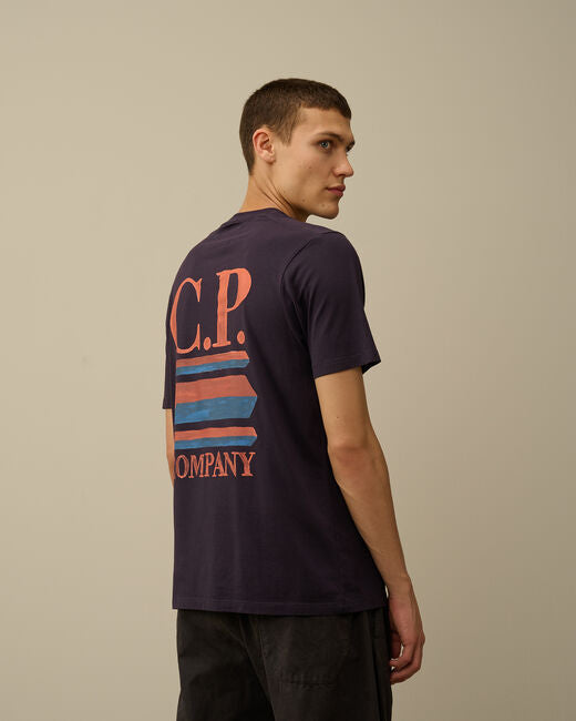 T shirt C.P bleu marine