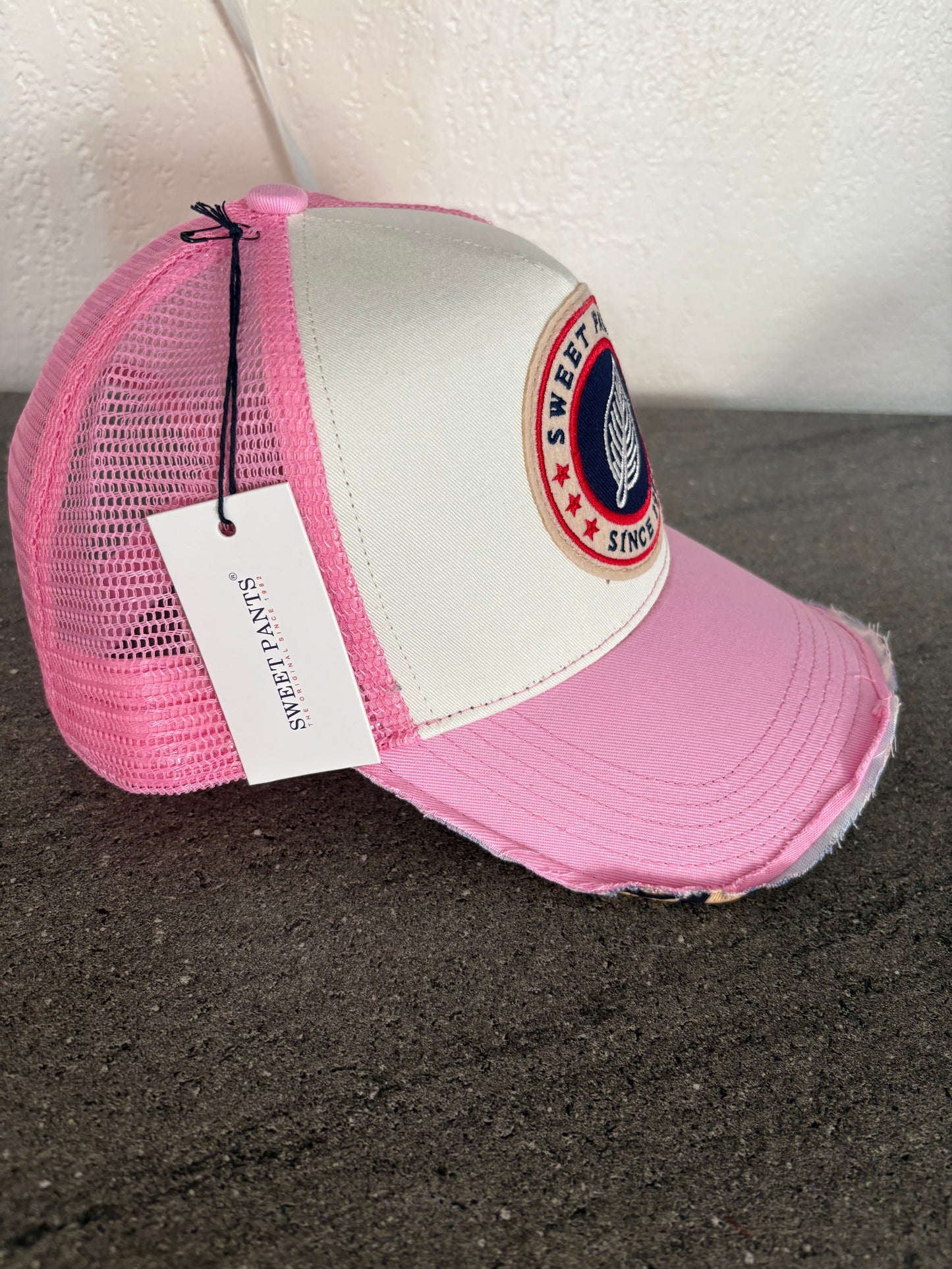 Casquette sweet pants rose