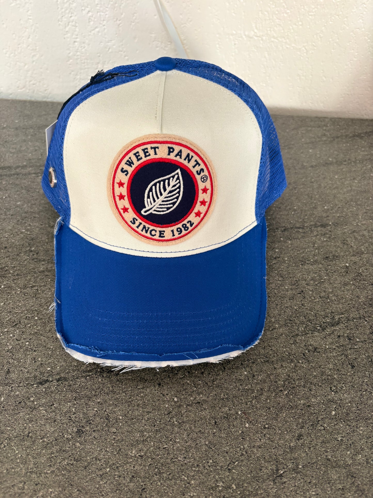 Casquette sweet pants bleu