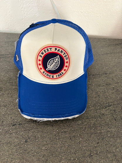 Casquette sweet pants bleu