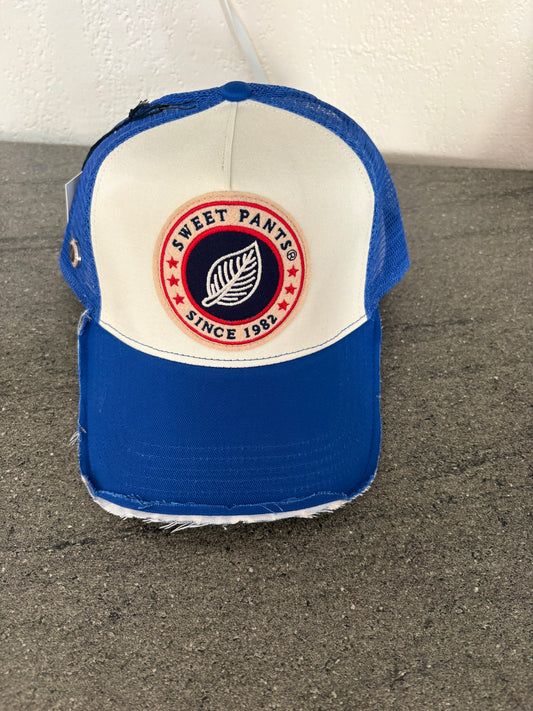 Casquette sweet pants bleu