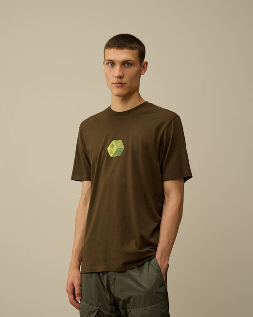 T shirt C.P marron