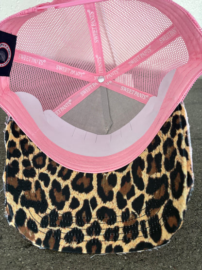 Casquette sweet pants rose