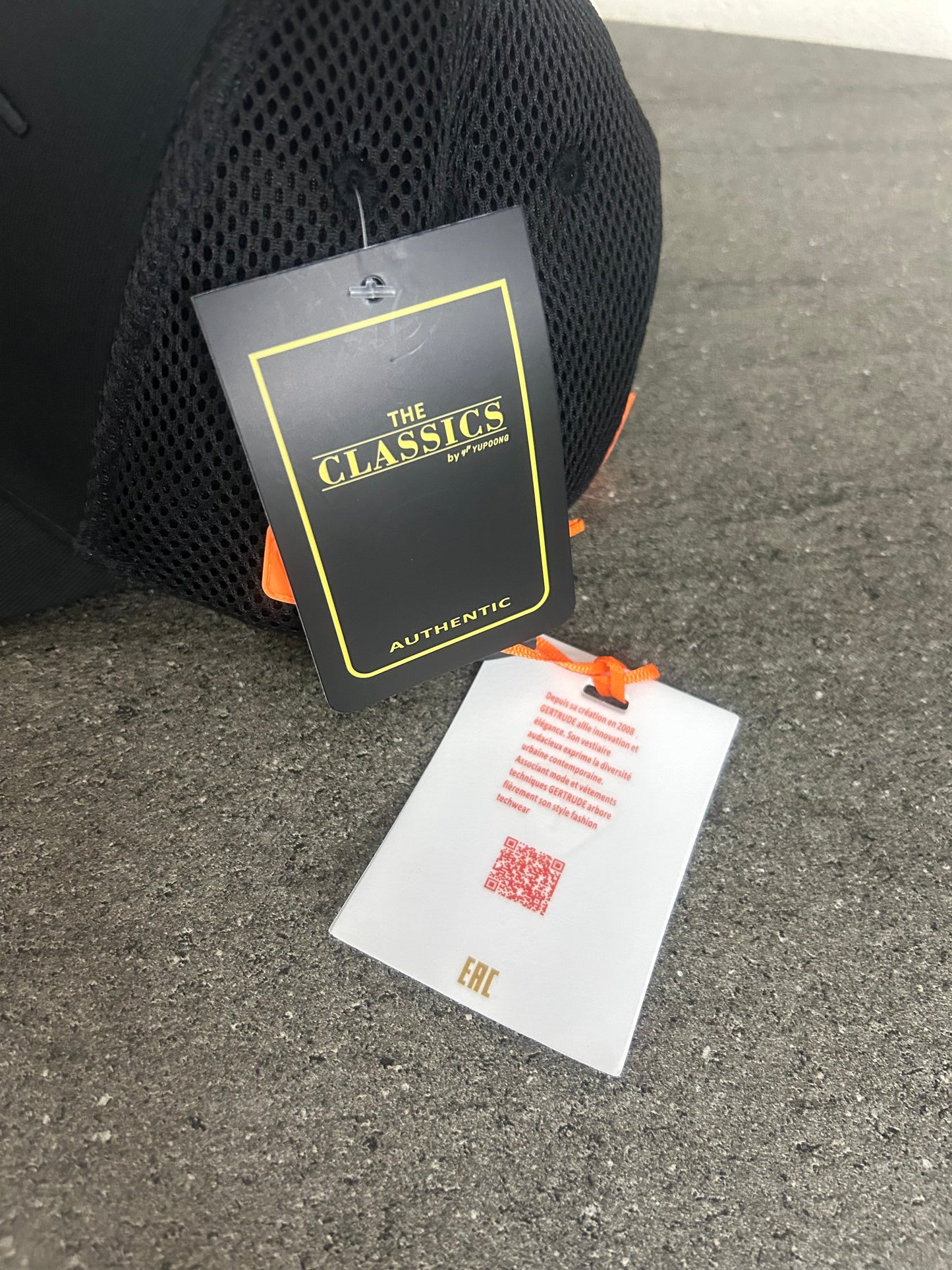 Casquette Gertrude noir