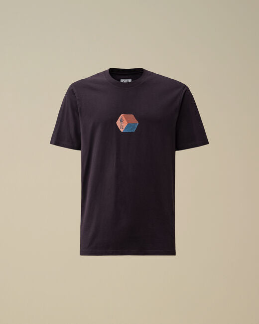 T shirt C.P bleu marine