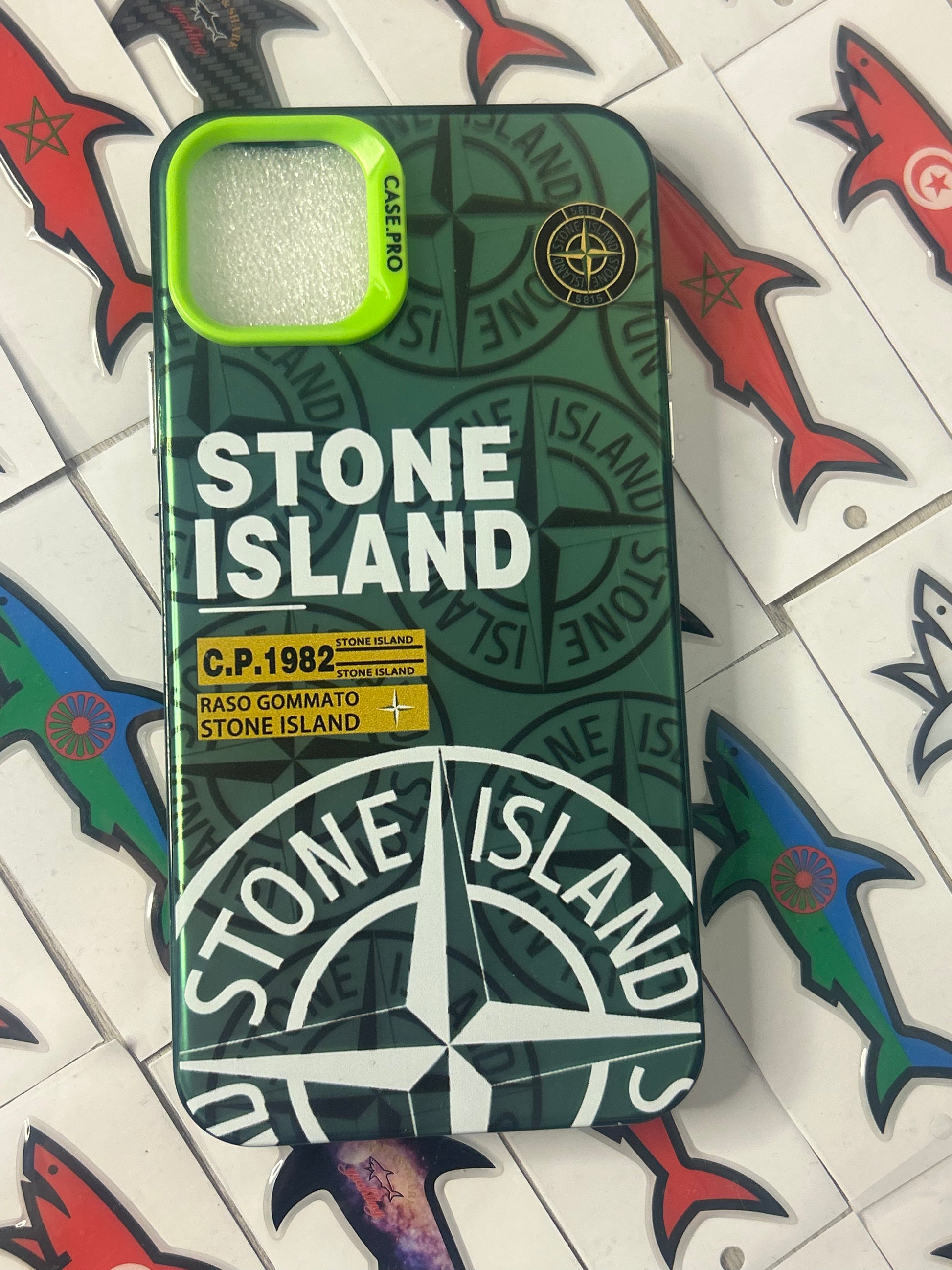 Générique Coque pour iPhone Stone Island Multicolor1 (iPhone Générique Coque pour iPhone Stone Island Multicolor1 (iPhone