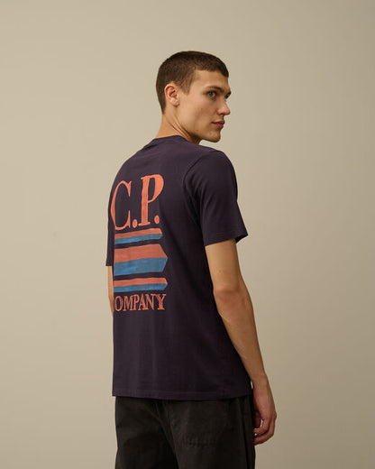 T shirt C.P bleu marine