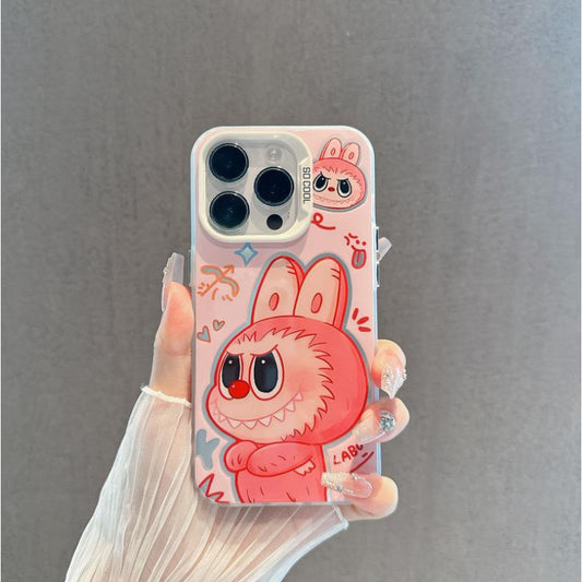 Coque Labubu rose