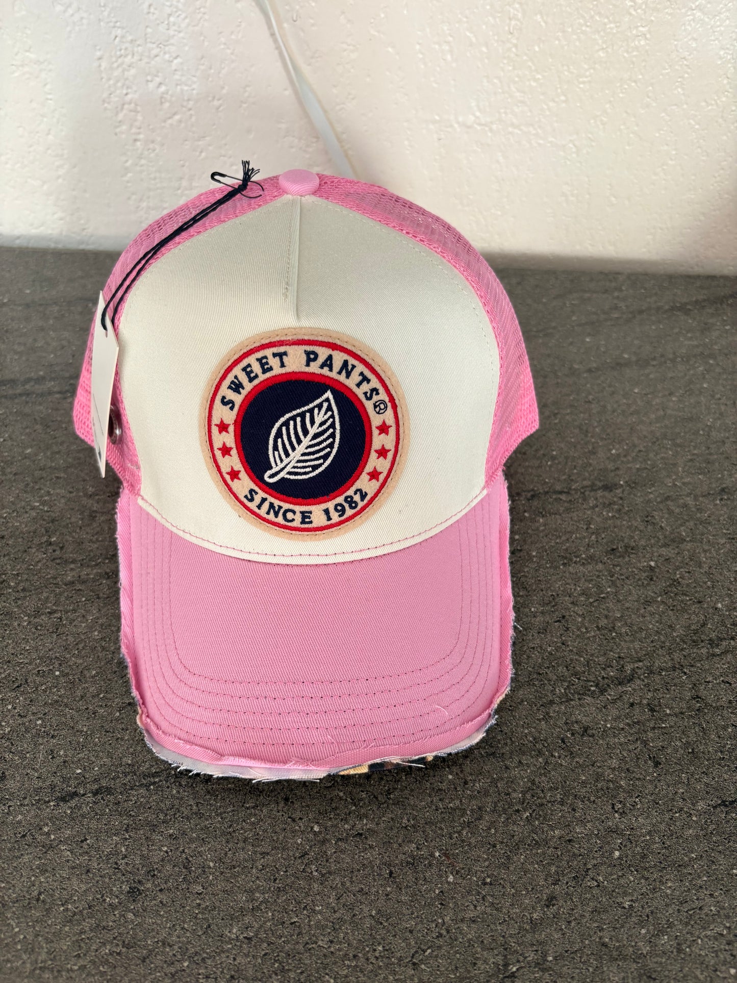 Casquette sweet pants rose