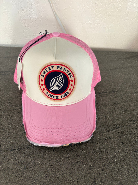 Casquette sweet pants rose