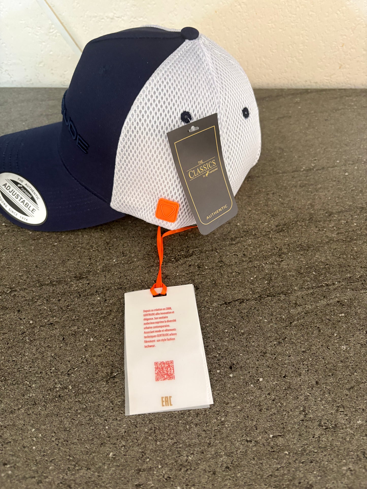 Casquette G bleu marine