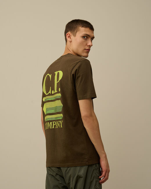 T shirt C.P marron