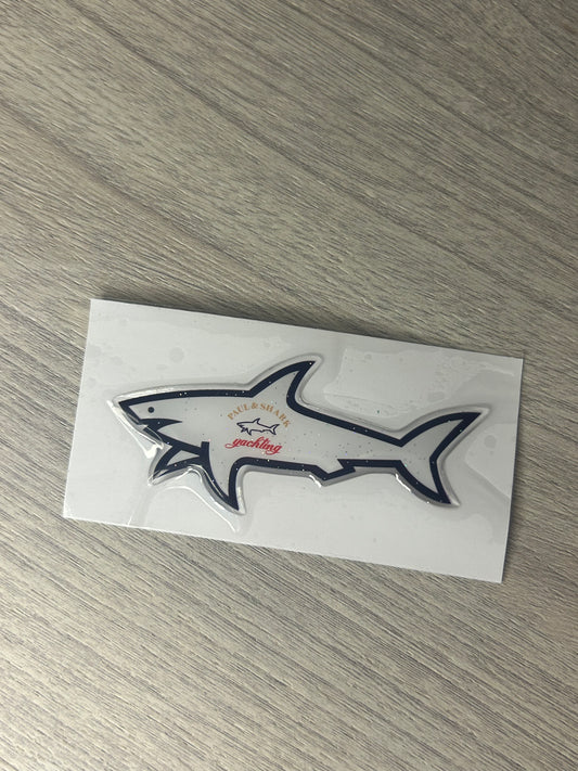 Shark blanc pailletée