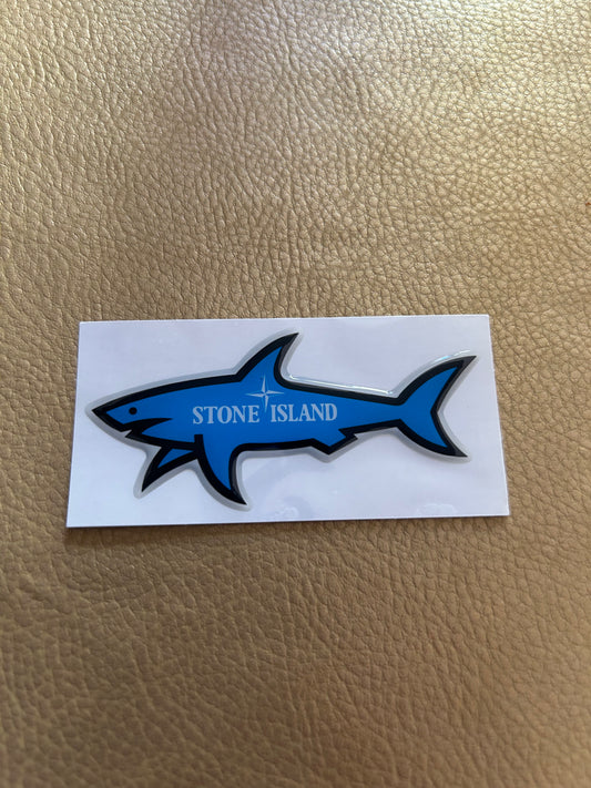 Shark stone bleu